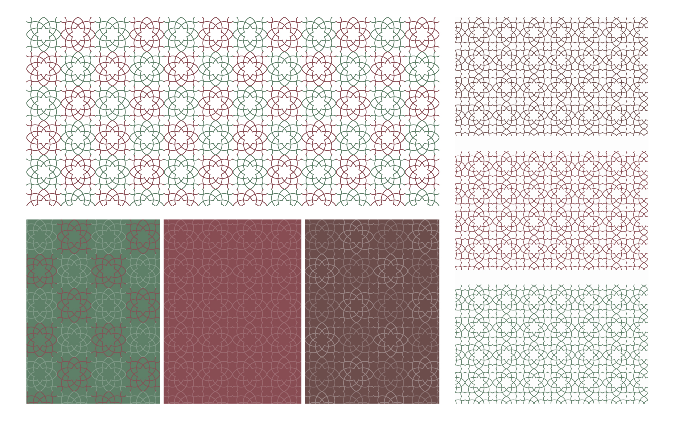 Fondo motivos geometría nazarí